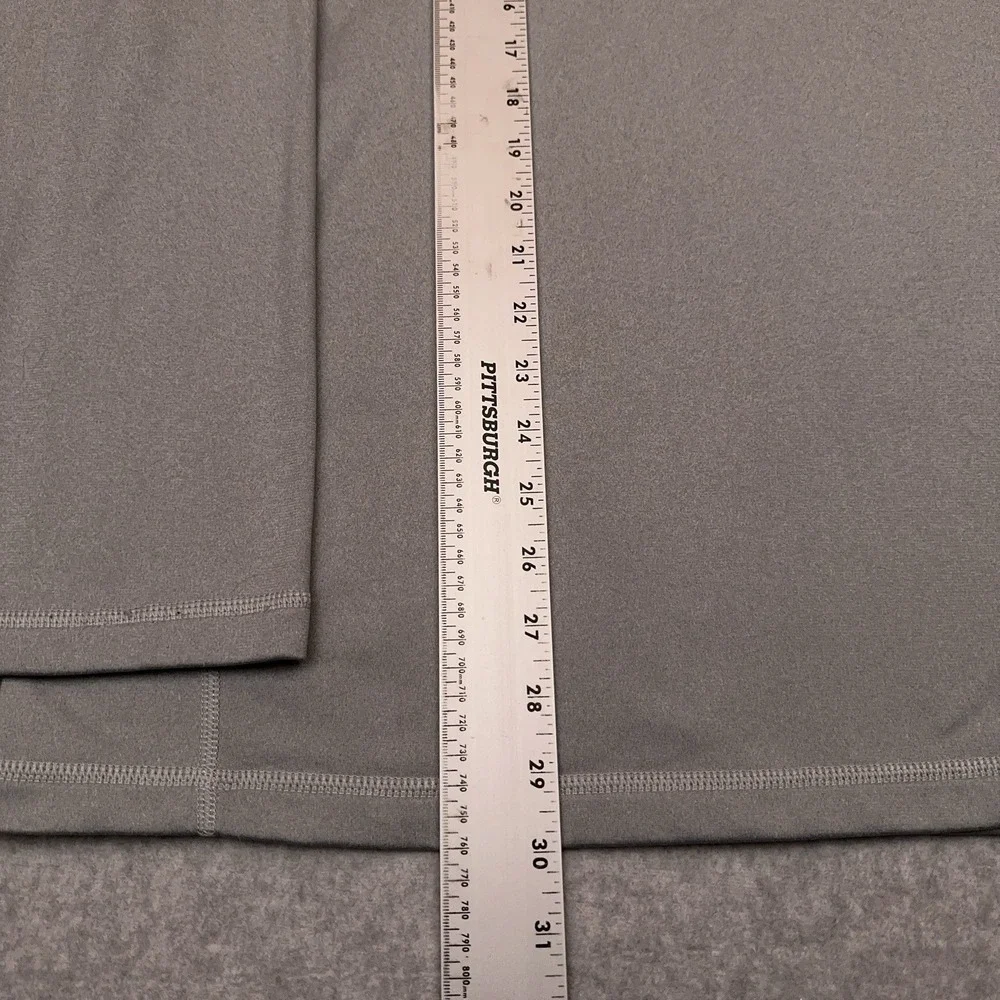 The North Face Tech 1/4 Zip Fleece Men's XL Gray Embroidered Stretch Lightweight